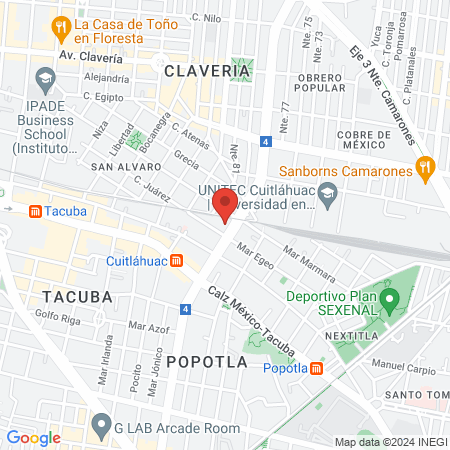 Mendoza Bautista Jeronimo Dr map