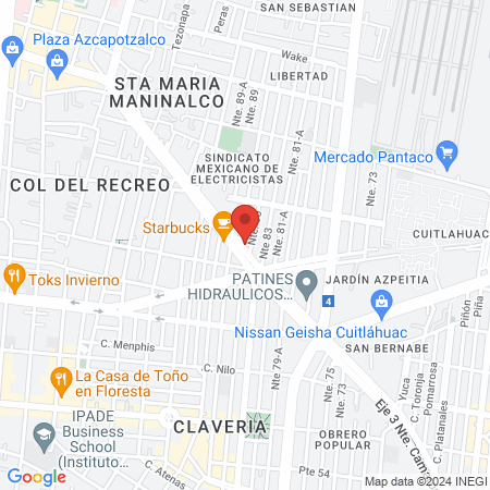 Salón de Belleza Margarita map