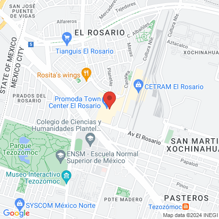 Pediatra Adriana Presbítero map