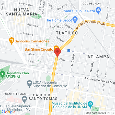 Gimnasio de box al aire libre map