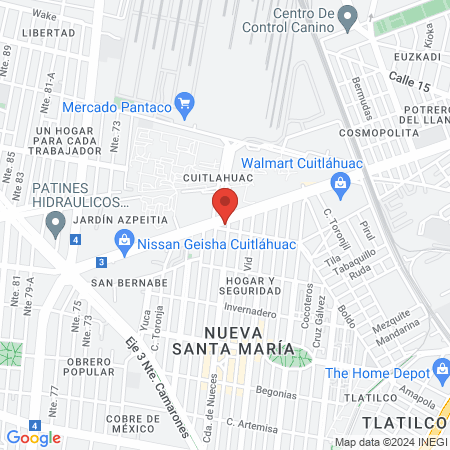 Nailkery Nueva Santa Maria map