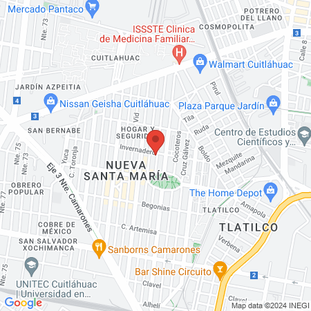 CONSULTORIO GINECOLOGICO map