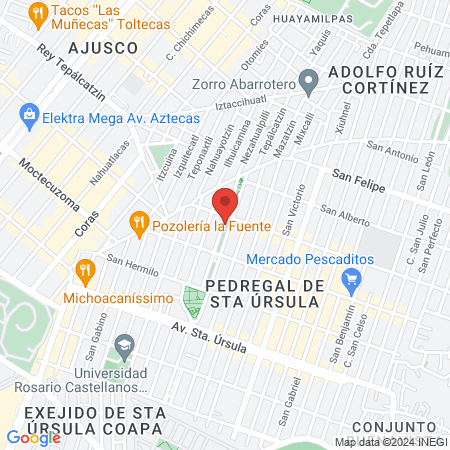 Gimnasios Urbanos 56 map