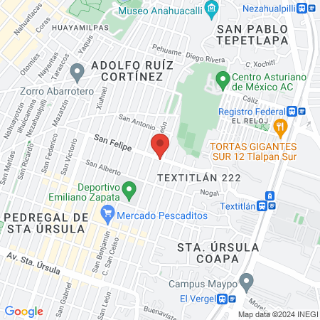 The Barber's Bell's San Felipe map