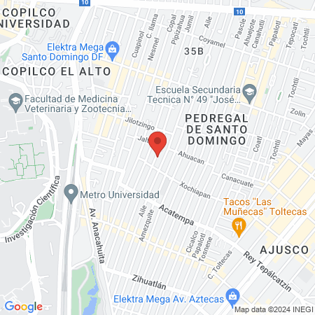 Yoga Espacio Alizzananda map