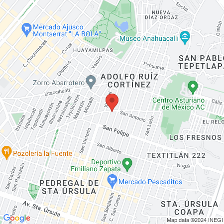 DENTISTA D’ LEÓN map