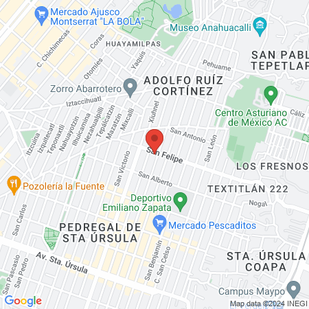 Dentista Prodental map