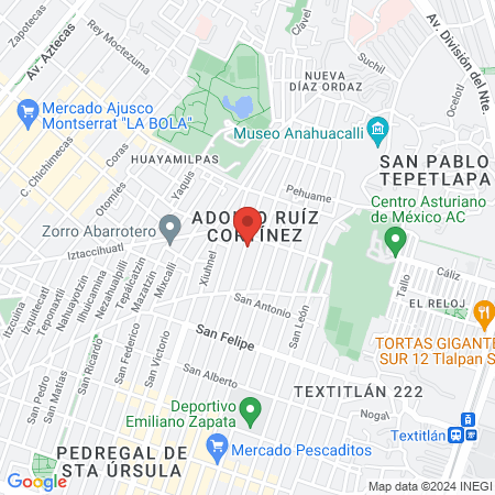 Centro Terapeutico Refuá Shlemá map