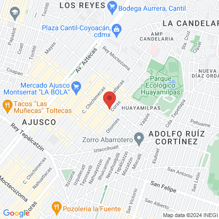 Teresa Trinidad Torres Rocha Médico General Coyoacán map