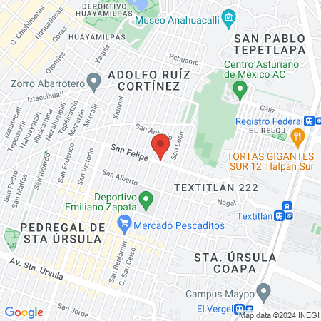 Consultorio San Felipe map