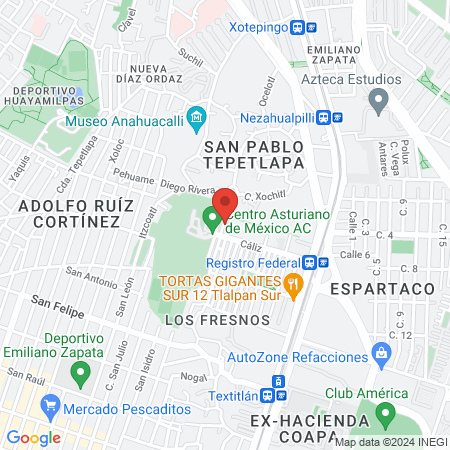 Nut. Alejandra Azpe Franco map