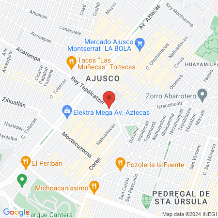 POLICLINICA DEL PEDREGAL map