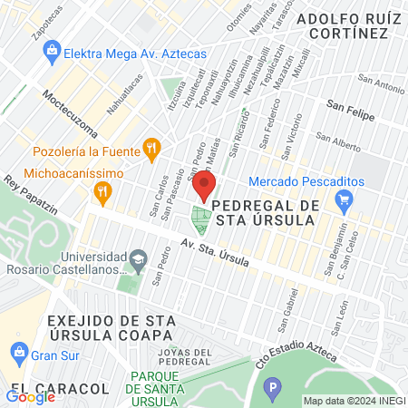 Clínica PRO SALUD del Sur map
