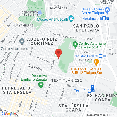 DR. PUEBLITA, MÉDICO VETERINARIO map