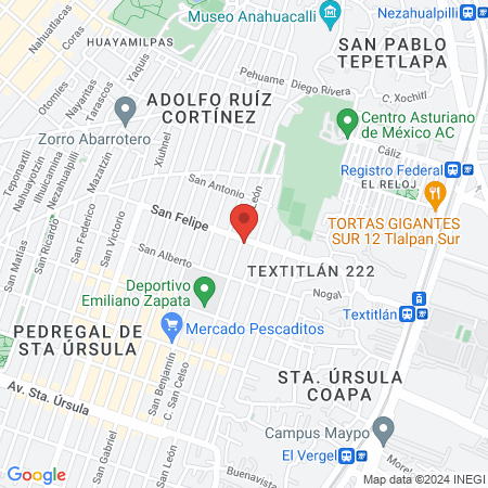 Veterinaria Sanys map