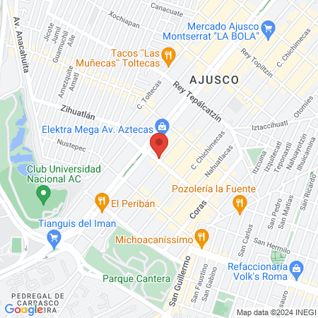 La chica de barrio map