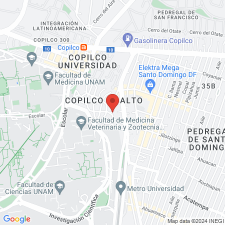 SPORTS THERAPY CDMX map