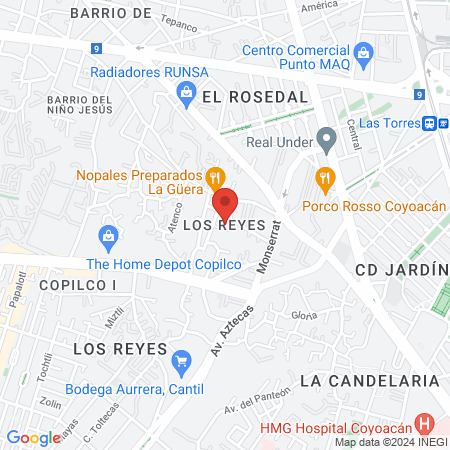 Alejandro Zamudio Rosiles map