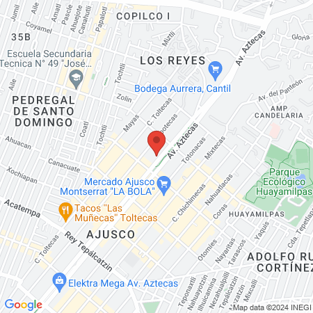 Hospital Veterinario Ángel Vet´s map