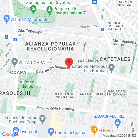 Estetica Alverto map