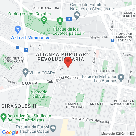 Consultorio Dental map