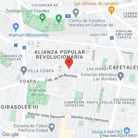 Dentista de la calle Q map