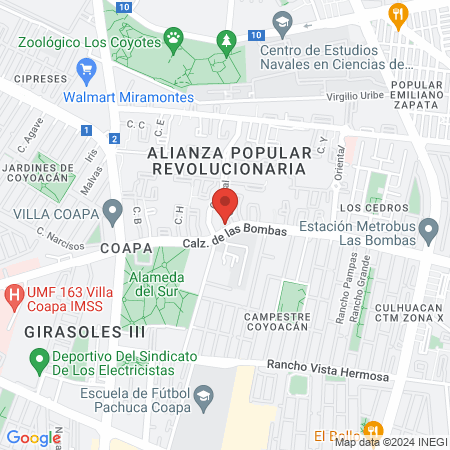 Dr . Raul Magaña map