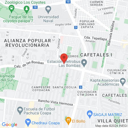 Centro de atención neuro-lingüística y desarrollo infantil map