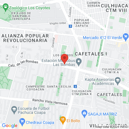 Lic. Héctor Ordaz Ramírez, Fisioterapeuta map