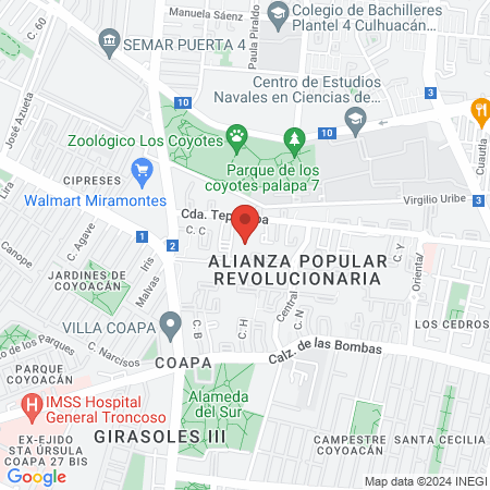 Veterinaria Amaltea map