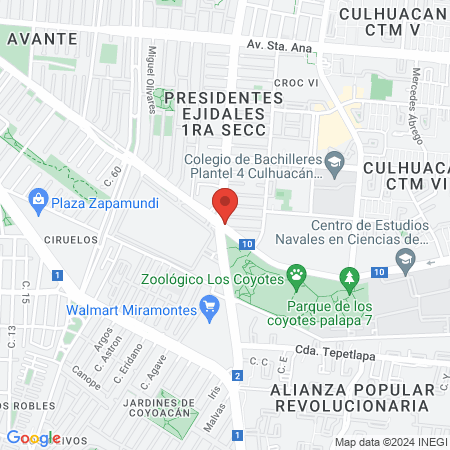 Clínica veterinaria y estética Garras y Huellas Grooming map