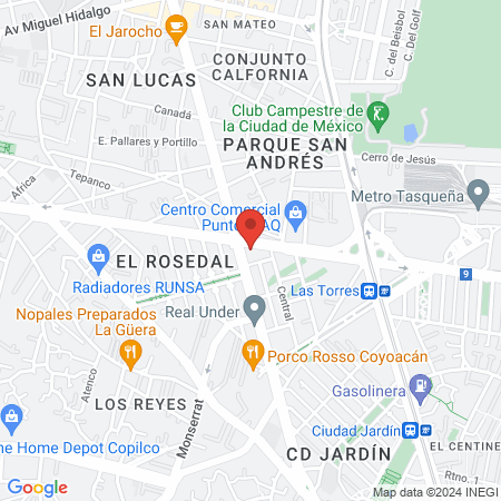 The Barber's Spa Division Quevedo map