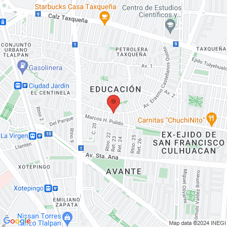 Barbería y Salón El Patrón Inglés map