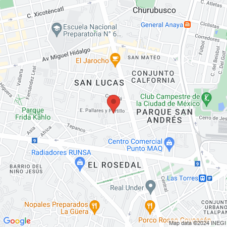 Maha Gym & Squash map