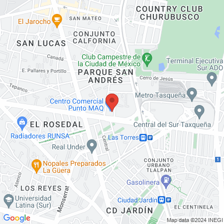 Dentinela Clinic map