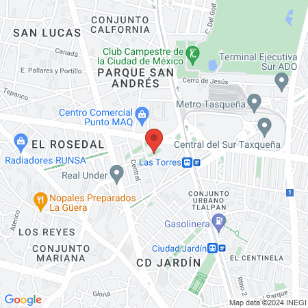 Laboratorio Microanalítico de Control map