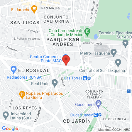 Medhaus Coyoacan : Dr. Jesús Bernal Hernández map