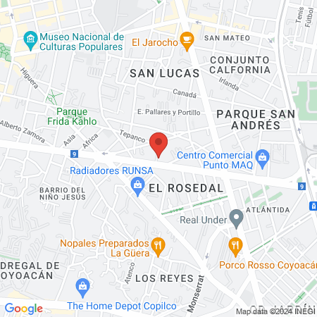 Taxia Fisioterapia Veterinaria map