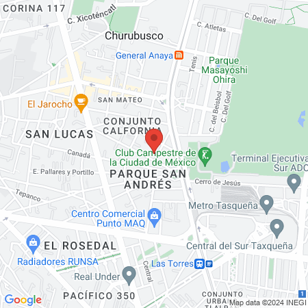 Fauchard Clínica Dental map