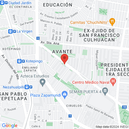 ESTETICA UNISEX "Beauty and Art" map