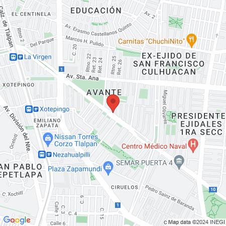 Elite Vidal Esteticas - Salón de Belleza map