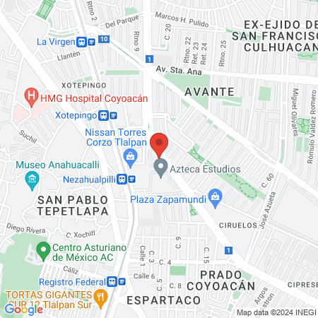 Centro Médico B & B map