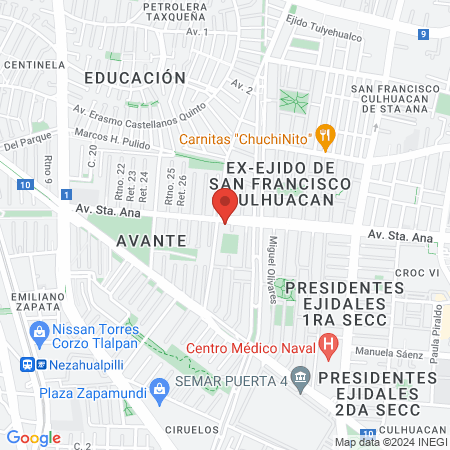 NR GYM by Nancy Rodriguez map