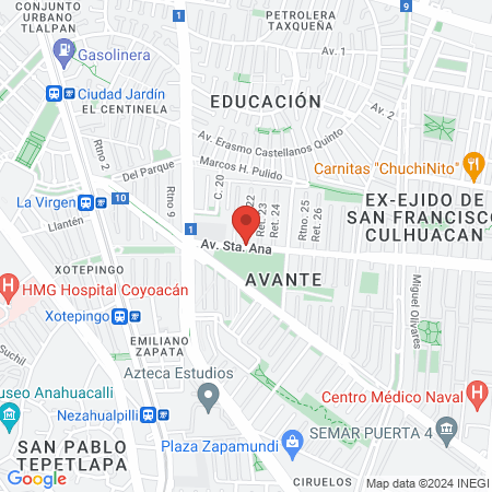 Brackets y Ortodoncia CDMX TAXQUEÑA map