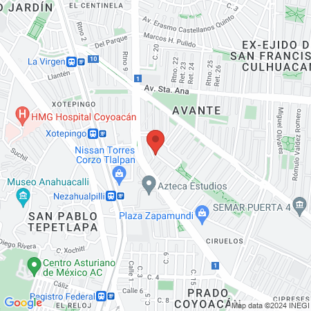 Consultorio Dental CD.Claudia Garcia map