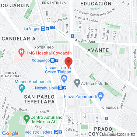 CONSULTORIO MEDICO DENTAL map