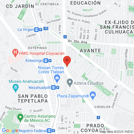 Marketing Damian map