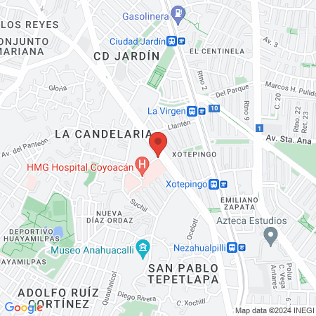 Torre consultorios Hospital HMG map