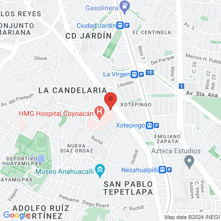 Nutrióloga Ana Luz Ortega map