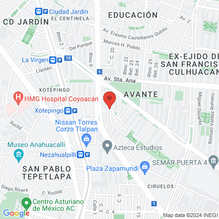 Veterinaria Perrito Lindo y Querido map